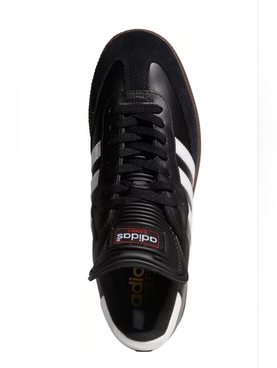 adidas Samba Black and White Retro Soccer-Inspired Sneakers Released Nov. 2019 main image 10